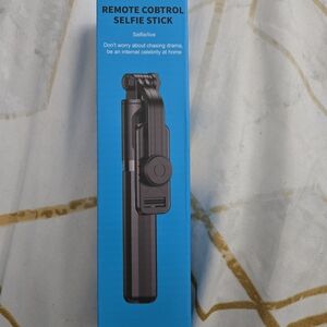 Black Remote Control Selfie Stick